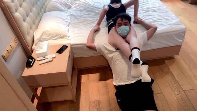 【婉儿原创】被绞晕小伙复仇二番战上课实录 婉儿S第二次腿绞叫嚣的粉丝 YC-230703