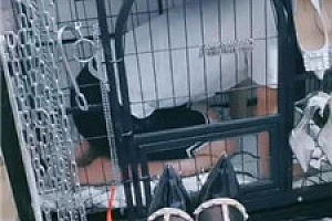 【Dream梦SS】狗笼圈养彻底犬化-第一视角臀辱 JS240731-22