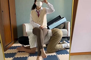 【微耀星空】微主瑜伽裤腿绞笨M骑马调教 YC-240713-2