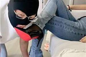 【栀子女王】近距离黑丝高跟玩虐【双视角版】 JS241103-2