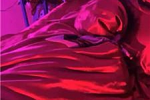 【魔鬼天使】万圣节超恐怖妆容丝巾捆绑虐 bf46462