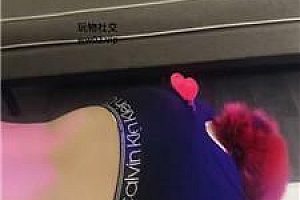 【米小糖】狗尾巴发骚/鞭打/黑丝高跟踩 JS241118-36