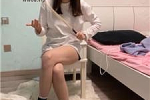 【白兔】双S黑棉袜脚踩/藤条鞭打/伺候沐足 JS241217-7