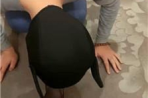 【小原妈妈】下跪强迫舔高跟黑丝臭脚 JS241227-31