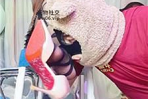 【美柠】清理脏长靴/高跟美腿胯下辱 JS250106-45
