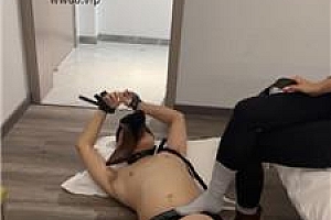 【shame情侣主】情侣S的卑微脚下奴 JS250105-23