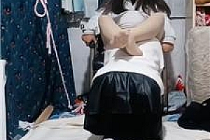 【伪娘和人妻】臭脚丫蹂躏/坐脸窒息 JS250114-15