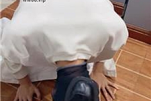 【沐沐大大】跪舔长靴脏臭棉袜玉足 JS250205-33