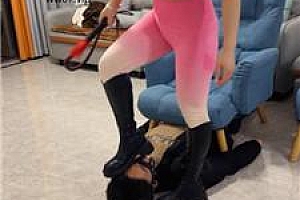 【南月女神】人体烟灰缸-强制坐脸窒息/长靴踩踏 bf50858