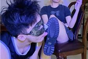 【奶豆包】洛丽塔S-白袜脚塞嘴玩男友 bf50833