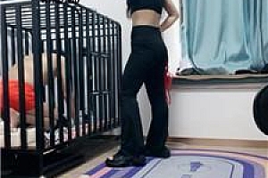 【南月女神】口球堵嘴-捆绑囚禁狗笼 JS250514-26