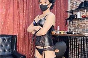 【冷颜】长靴黑丝恋足舔-囚禁狗笼 JS250615-17