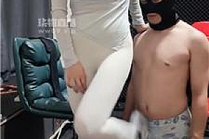 【婉儿】高帮AJ原味白袜虐健身教练 bf55706