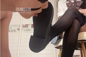 【甜恬】JK小主皮鞋黑丝美腿虐杀 bf55598
