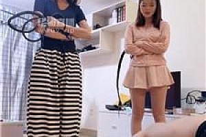【米琦妙妙屋】双S-轮流暴揍猥琐老狗【双视角版】 JS250711-16