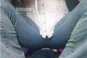 【美柠】牛仔裤强制坐狗头 bf55311