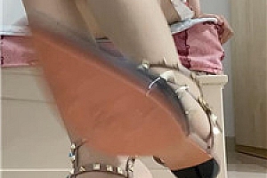 【敢敢】肉丝高跟腋下羞辱    250925-4