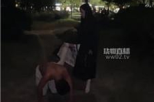 【小饭团】深夜户外遛狗场 JS251020-17