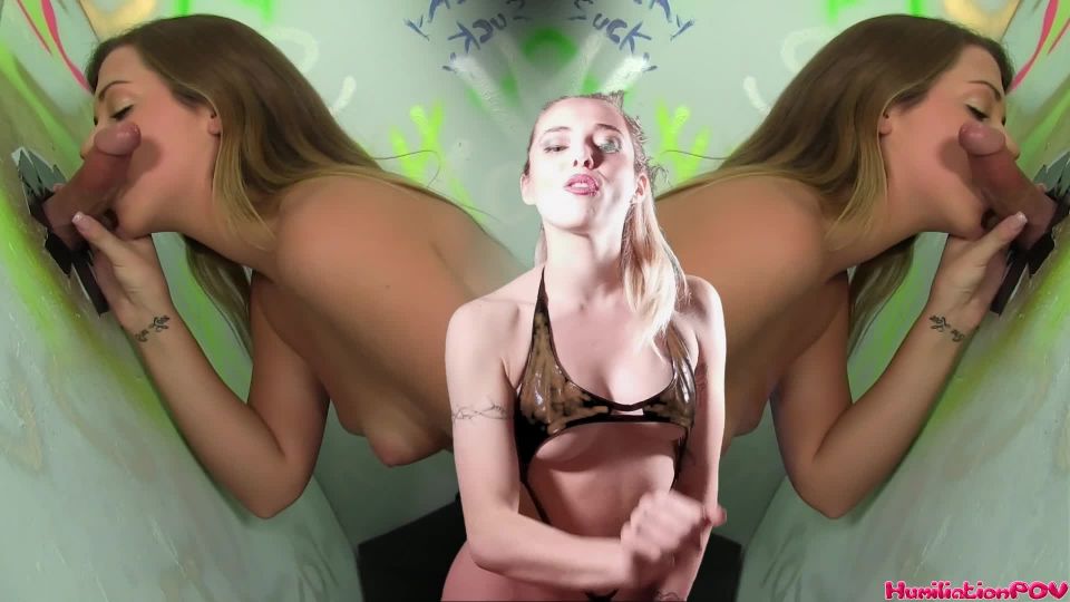 羞辱视角：乌兹女主人—— Gloryhole 基佬洗脑——你想成为屏幕上的那些女孩