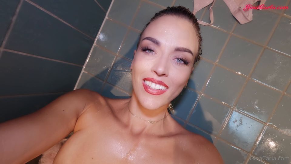 Gina Carla - 极致湿身淋浴自慰射精 + preview 4
